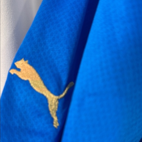 Puma Men's Blue Italy Soccer Jersey Size Large - Picture 7 of 13